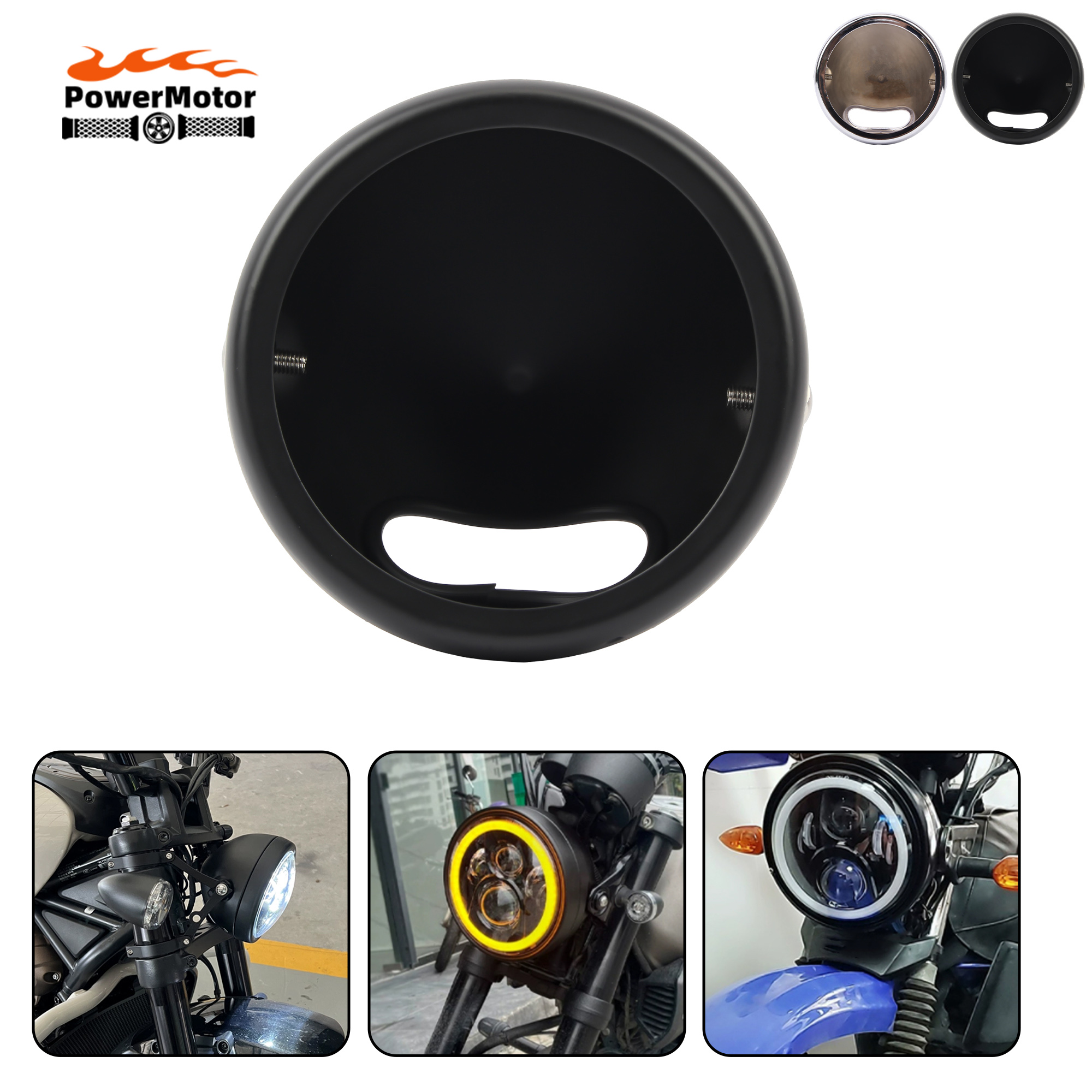 Mountain Biking Derby - 5.75 inch 7 inch LED Headlight