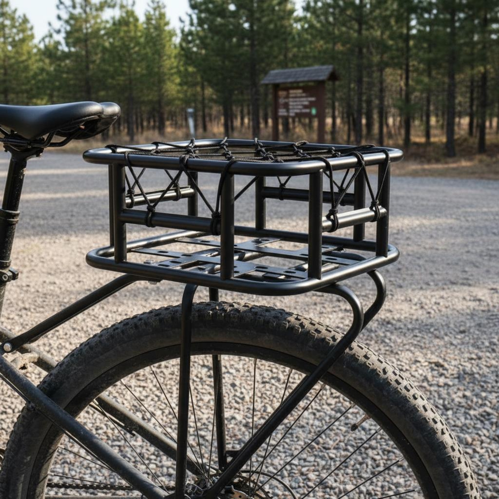 Mountain Bike Rear Basket Thic - đánh giá và giá Mountain Biking Shop