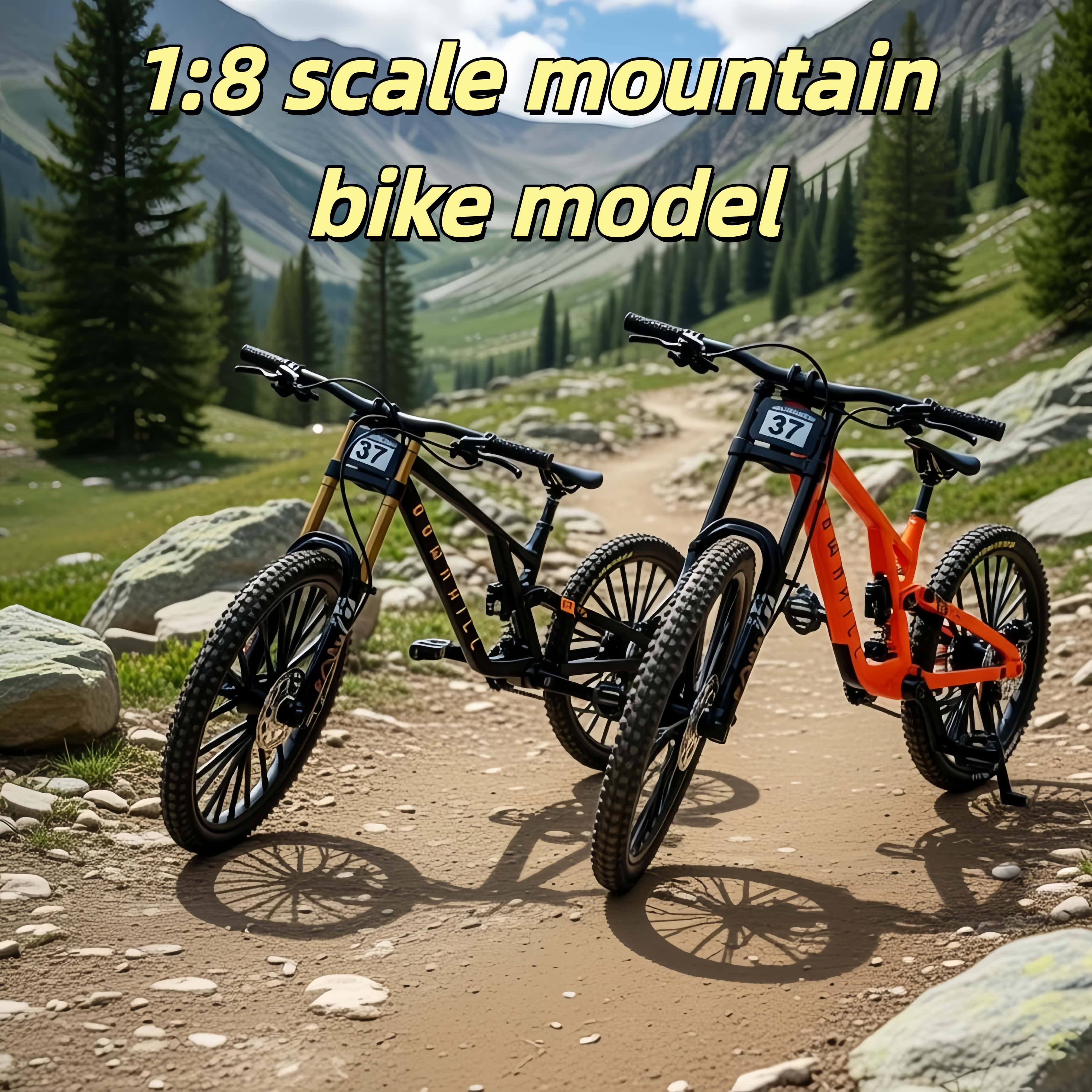 1:8 Scale Alloy Mountain Bike  - đánh giá và giá Mountain Biking Gifts