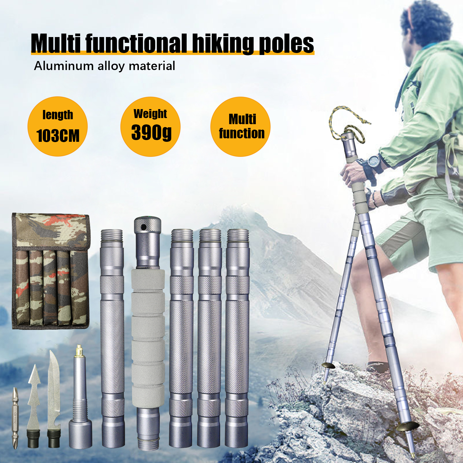 Multi-functional survival tool - đánh giá và giá Mountain Biking Gifts